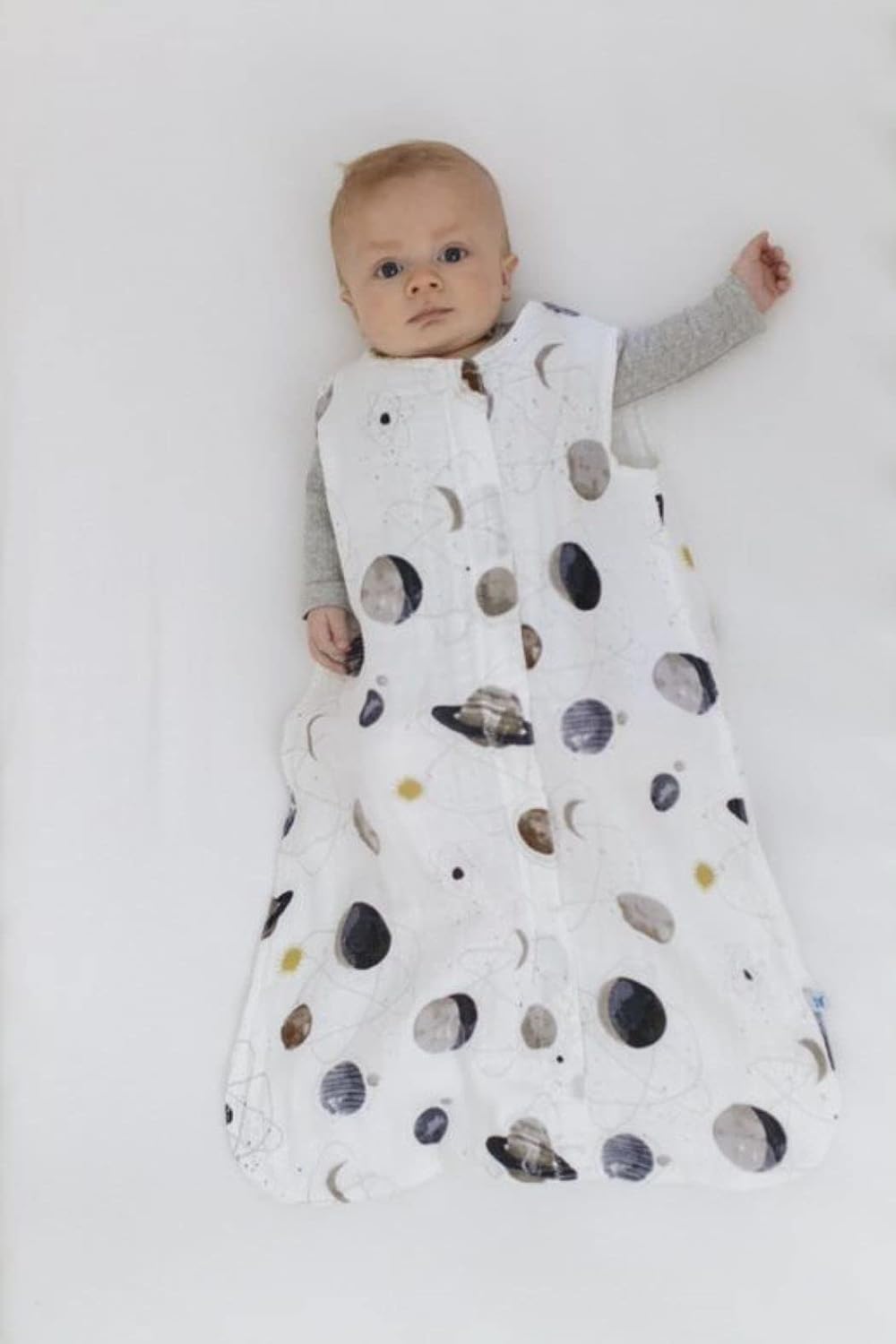 imageLittle Unicorn  Watercolor Roses Cotton Muslin Sleep Bag  100 Cotton  Super Soft and Lightweight  Baby  Size XLarge 1824 Months  Machine Washable  11 TOGMedium Planetary