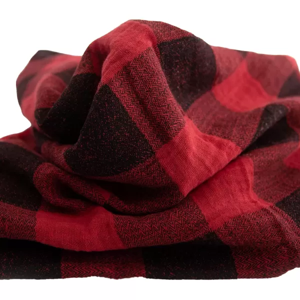 imageLittle Unicorn  Charcoal Hedgehog Cotton Muslin Swaddle Blanket Set  Set of 2  100 Cotton  Super Soft  Newborns and Infants  Large 47 x 47  Machine WashableRed Plaid Set of 1