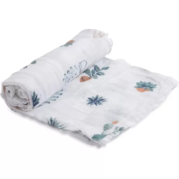 imageLittle Unicorn  Charcoal Hedgehog Cotton Muslin Swaddle Blanket Set  Set of 2  100 Cotton  Super Soft  Newborns and Infants  Large 47 x 47  Machine WashablePrickle Pots Set of 1
