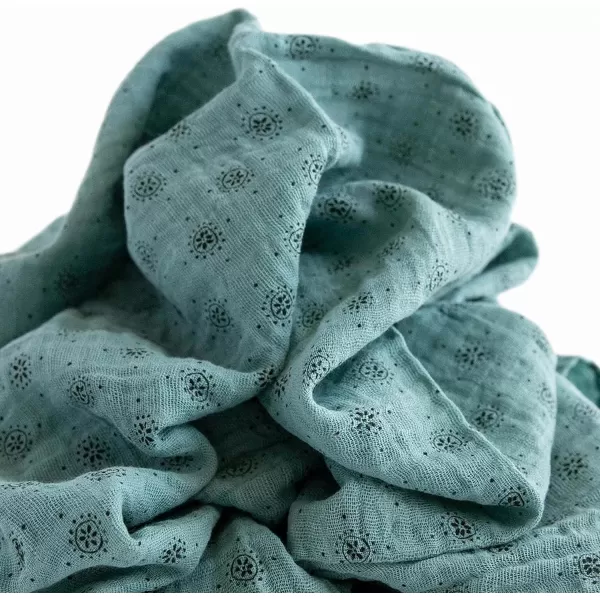 imageLittle Unicorn  Charcoal Hedgehog Cotton Muslin Swaddle Blanket Set  Set of 2  100 Cotton  Super Soft  Newborns and Infants  Large 47 x 47  Machine WashableVintage Floral Set of 3