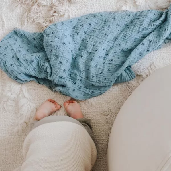 imageLittle Unicorn  Charcoal Hedgehog Cotton Muslin Swaddle Blanket Set  Set of 2  100 Cotton  Super Soft  Newborns and Infants  Large 47 x 47  Machine WashableVintage Floral Set of 3