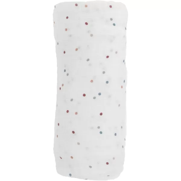 imageLittle Unicorn  Charcoal Hedgehog Cotton Muslin Swaddle Blanket Set  Set of 2  100 Cotton  Super Soft  Newborns and Infants  Large 47 x 47  Machine WashableDots Set of 1
