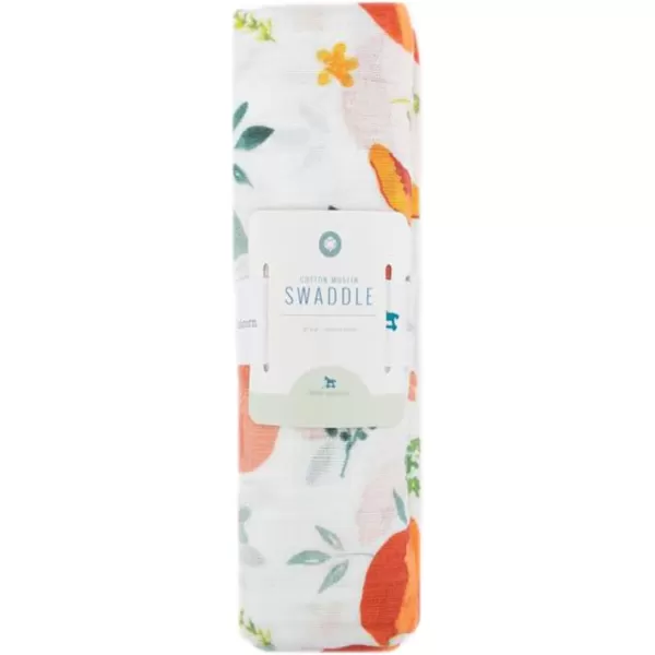 imageLittle Unicorn  Charcoal Hedgehog Cotton Muslin Swaddle Blanket Set  Set of 2  100 Cotton  Super Soft  Newborns and Infants  Large 47 x 47  Machine WashableGeorgia Peach Set of 1