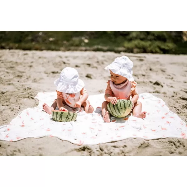 imageLittle Unicorn  Charcoal Hedgehog Cotton Muslin Swaddle Blanket Set  Set of 2  100 Cotton  Super Soft  Newborns and Infants  Large 47 x 47  Machine WashablePink Ladies Set of 2