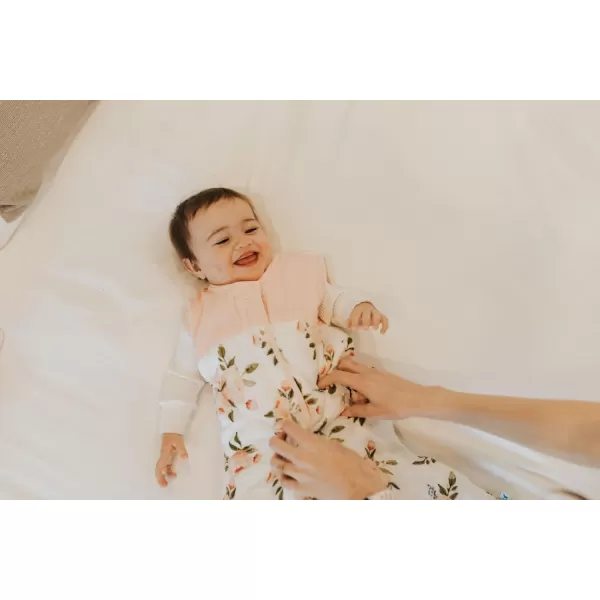 imageLittle Unicorn  Grey Stripe Cotton Muslin Quilted Sleep Bag  100 Cotton  Super Soft and Lightweight  Baby  Size XLarge 1824 Months  Machine Washable  26 TOGSmall Watercolor Roses