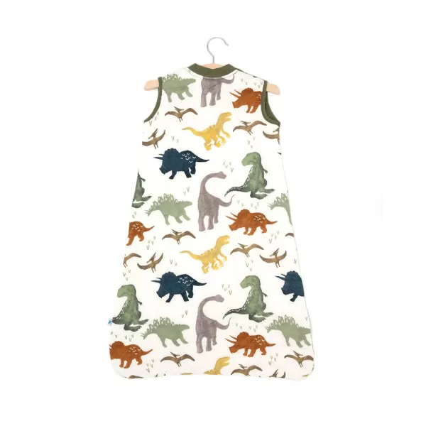 imageLittle Unicorn  Grey Stripe Cotton Muslin Quilted Sleep Bag  100 Cotton  Super Soft and Lightweight  Baby  Size XLarge 1824 Months  Machine Washable  26 TOGXLarge Dino Friends
