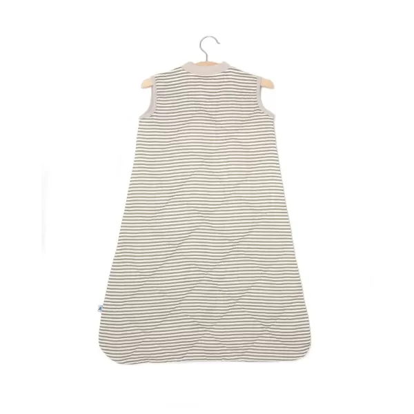 imageLittle Unicorn  Grey Stripe Cotton Muslin Quilted Sleep Bag  100 Cotton  Super Soft and Lightweight  Baby  Size XLarge 1824 Months  Machine Washable  26 TOGXLarge Grey Stripe
