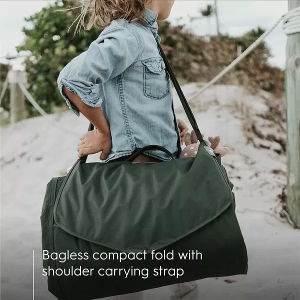 imageLittle Unicorn  Midnight Poppy IndoorOutdoor Blanket  100 Polyester  Water Resistant  Simple Clean  Wipeable Material  Easy to Carry  Babies and Toddlers  Machine Washable  5 x 105 x 7 Tropical Leaf