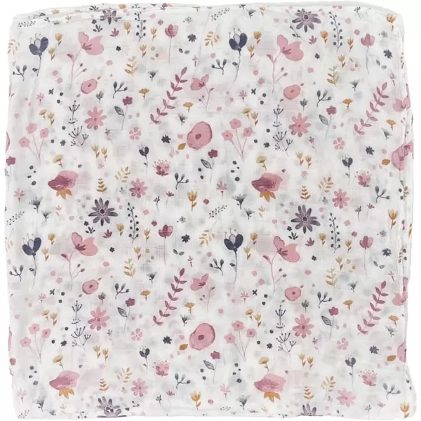 imageLittle Unicorn  Safari Social Deluxe Swaddle Set  Set of 2  100 Rayon Muslin from Bamboo  Super Soft  Newborns and Infants  Large 47 x 47  Machine WashableFairy Gardens Single