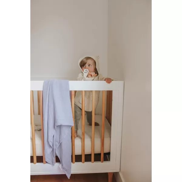 imageLittle Unicorn  Safari Social Deluxe Swaddle Set  Set of 2  100 Rayon Muslin from Bamboo  Super Soft  Newborns and Infants  Large 47 x 47  Machine WashableLavender Single