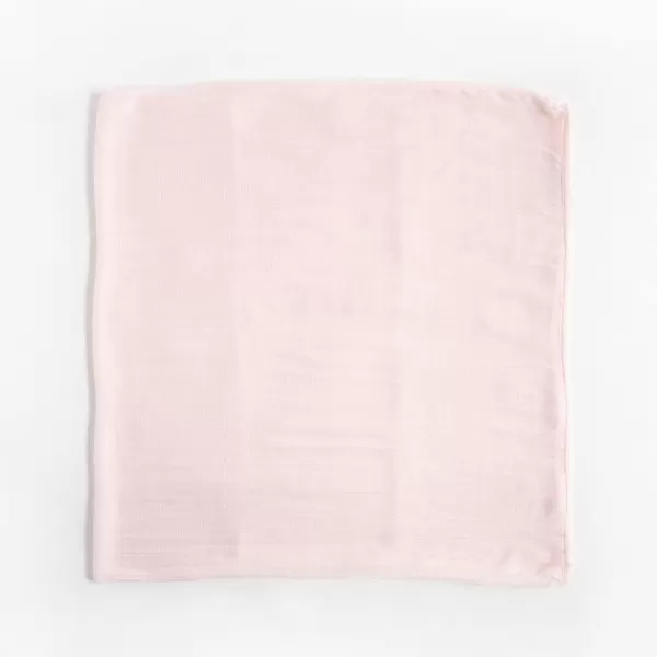 imageLittle Unicorn  Safari Social Deluxe Swaddle Set  Set of 2  100 Rayon Muslin from Bamboo  Super Soft  Newborns and Infants  Large 47 x 47  Machine WashableBlush Single
