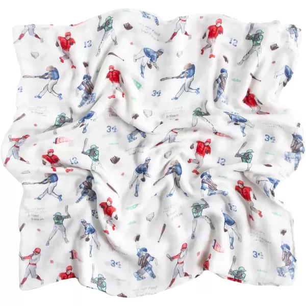 imageLittle Unicorn  Safari Social Deluxe Swaddle Set  Set of 2  100 Rayon Muslin from Bamboo  Super Soft  Newborns and Infants  Large 47 x 47  Machine WashableHomerun Single