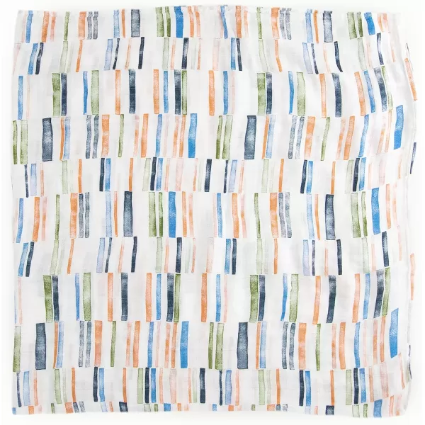 imageLittle Unicorn  Safari Social Deluxe Swaddle Set  Set of 2  100 Rayon Muslin from Bamboo  Super Soft  Newborns and Infants  Large 47 x 47  Machine WashableHome Run Set of 2