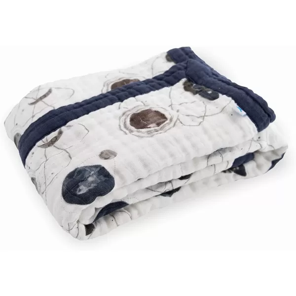 imageLittle Unicorn  Watercolor Roses Cotton Muslin Quilt Blanket  100 Cotton  Super Soft  Babies and Toddlers  Large 47 x 47  Machine Washable30x40 Planetary