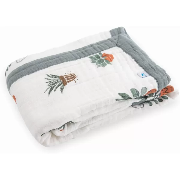 imageLittle Unicorn  Watercolor Roses Cotton Muslin Quilt Blanket  100 Cotton  Super Soft  Babies and Toddlers  Large 47 x 47  Machine Washable30x40 Prickle Pots