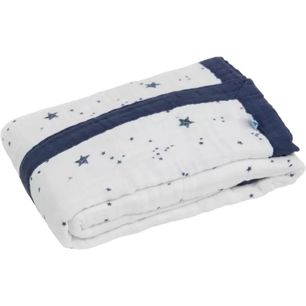 imageLittle Unicorn  Watercolor Roses Cotton Muslin Quilt Blanket  100 Cotton  Super Soft  Babies and Toddlers  Large 47 x 47  Machine Washable30x40 Shooting Stars