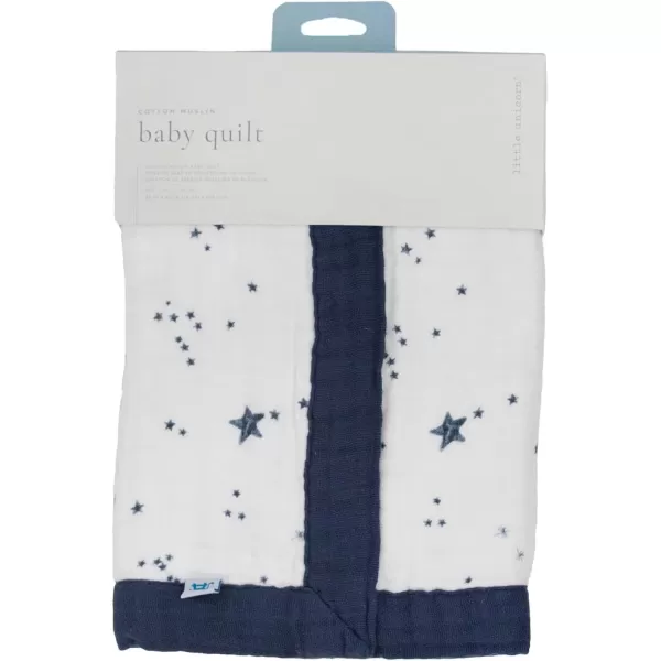imageLittle Unicorn  Watercolor Roses Cotton Muslin Quilt Blanket  100 Cotton  Super Soft  Babies and Toddlers  Large 47 x 47  Machine Washable30x40 Shooting Stars