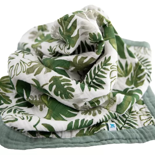 imageLittle Unicorn  Watercolor Roses Cotton Muslin Quilt Blanket  100 Cotton  Super Soft  Babies and Toddlers  Large 47 x 47  Machine Washable30x40 Tropical Leaf