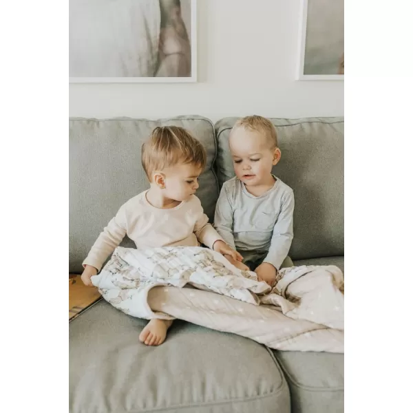 imageLittle Unicorn  Watercolor Roses Cotton Muslin Quilt Blanket  100 Cotton  Super Soft  Babies and Toddlers  Large 47 x 47  Machine Washable47x47 Llama Llama