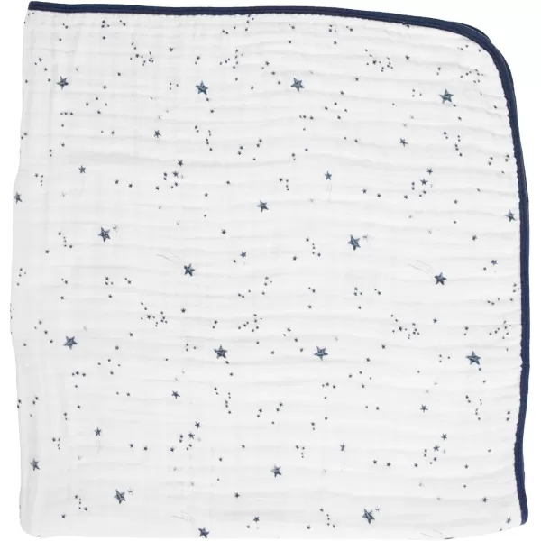 imageLittle Unicorn  Watercolor Roses Cotton Muslin Quilt Blanket  100 Cotton  Super Soft  Babies and Toddlers  Large 47 x 47  Machine Washable47x47 Shooting Stars