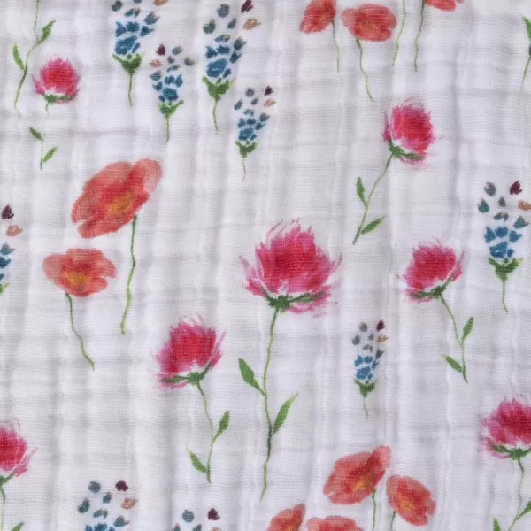 imageLittle Unicorn  Watercolor Roses Cotton Muslin Quilt Blanket  100 Cotton  Super Soft  Babies and Toddlers  Large 47 x 47  Machine Washable47x47 Wild Mums