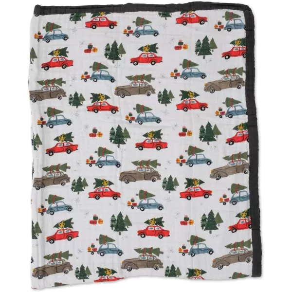 imageLittle Unicorn  Watercolor Roses Cotton Muslin Quilt Blanket  100 Cotton  Super Soft  Babies and Toddlers  Large 47 x 47  Machine Washable60 x 72 Holiday Haul