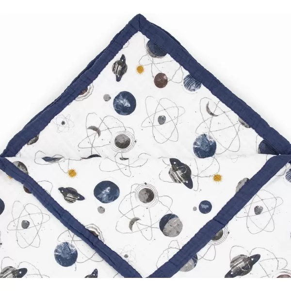 imageLittle Unicorn  Watercolor Roses Cotton Muslin Quilt Blanket  100 Cotton  Super Soft  Babies and Toddlers  Large 47 x 47  Machine Washable60 x 72 Planetary