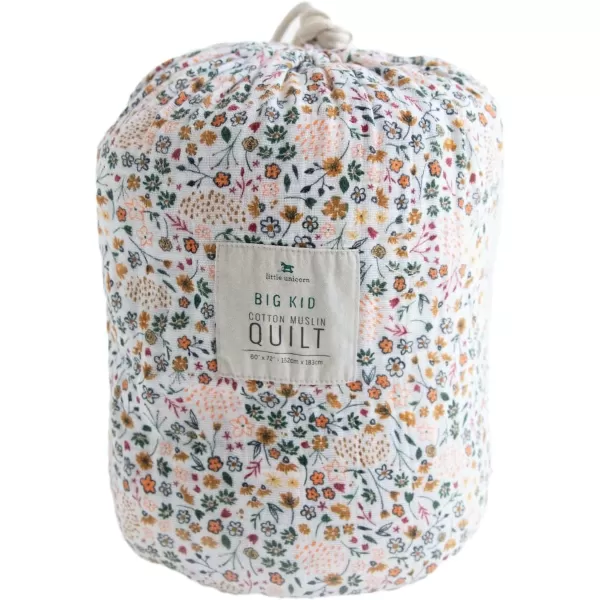 imageLittle Unicorn  Watercolor Roses Cotton Muslin Quilt Blanket  100 Cotton  Super Soft  Babies and Toddlers  Large 47 x 47  Machine Washable60 x 72 Pressed Petals