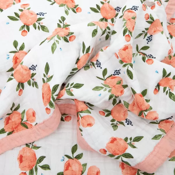imageLittle Unicorn  Watercolor Roses Cotton Muslin Quilt Blanket  100 Cotton  Super Soft  Babies and Toddlers  Large 47 x 47  Machine Washable60 x 72 Watercolor Roses