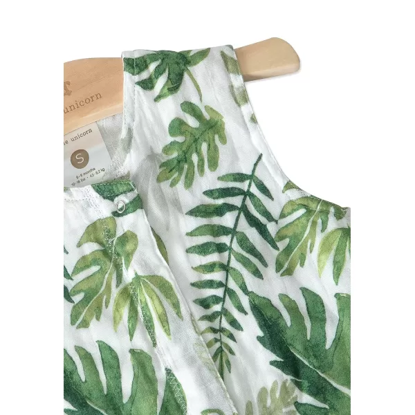 imageLittle Unicorn  Watercolor Roses Cotton Muslin Sleep Bag  100 Cotton  Super Soft and Lightweight  Baby  Size XLarge 1824 Months  Machine Washable  11 TOGLarge Tropical Leaf