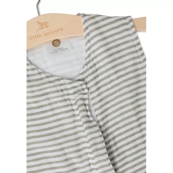 imageLittle Unicorn  Watercolor Roses Cotton Muslin Sleep Bag  100 Cotton  Super Soft and Lightweight  Baby  Size XLarge 1824 Months  Machine Washable  11 TOGSmall Grey Stripes