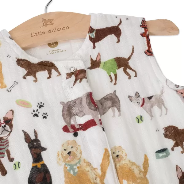 imageLittle Unicorn  Watercolor Roses Cotton Muslin Sleep Bag  100 Cotton  Super Soft and Lightweight  Baby  Size XLarge 1824 Months  Machine Washable  11 TOGLarge Woof