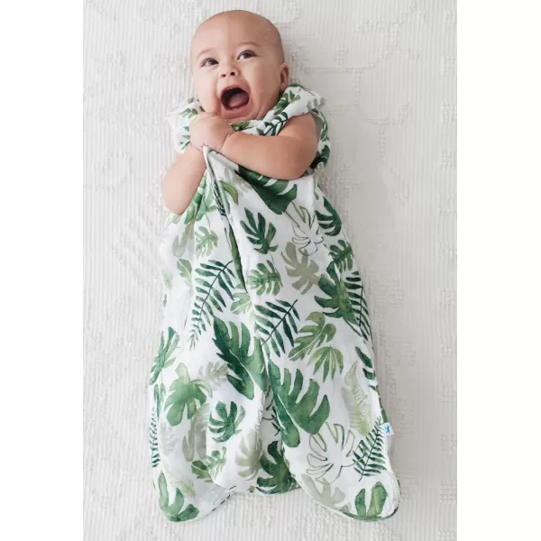 imageLittle Unicorn  Watercolor Roses Cotton Muslin Sleep Bag  100 Cotton  Super Soft and Lightweight  Baby  Size XLarge 1824 Months  Machine Washable  11 TOGSmall Tropical Leaf