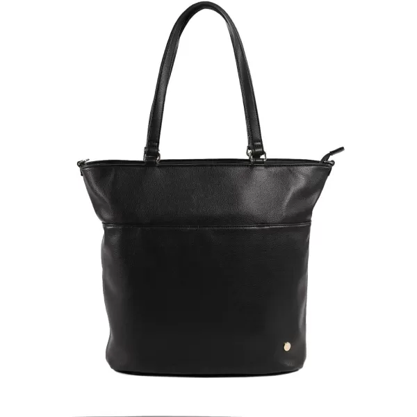 imageLittle Unicorn Citywalk Tote  Diaper Work Travel Bag  Premium Vegan LeatherBlack