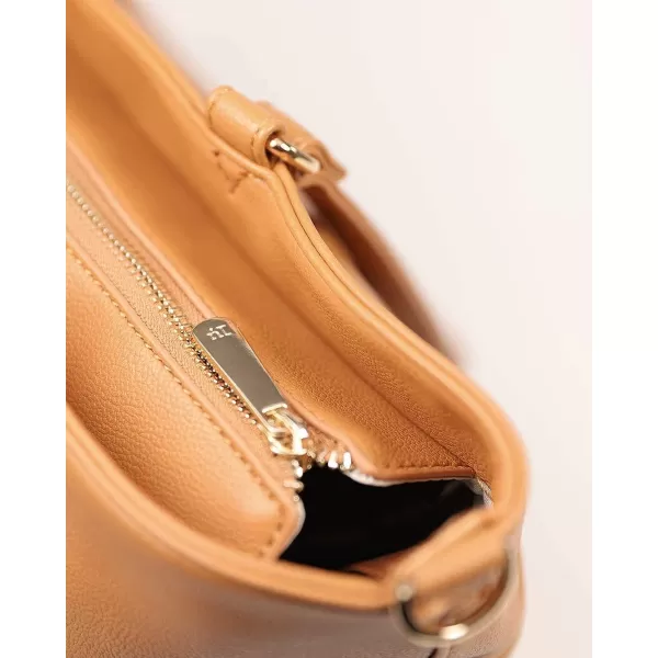imageLittle Unicorn Citywalk Tote  Diaper Work Travel Bag  Premium Vegan LeatherCognac