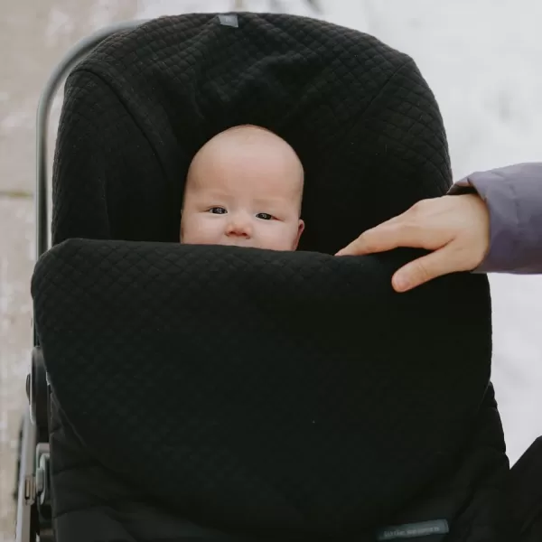imageLittle Unicorn Infant Car Seat Footmuff  Weather Resistant Bunting BagBlack
