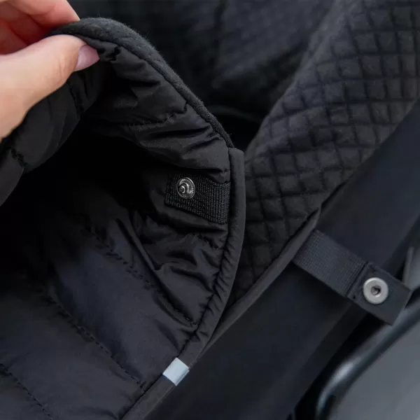 imageLittle Unicorn Infant Car Seat Footmuff  Weather Resistant Bunting BagBlack