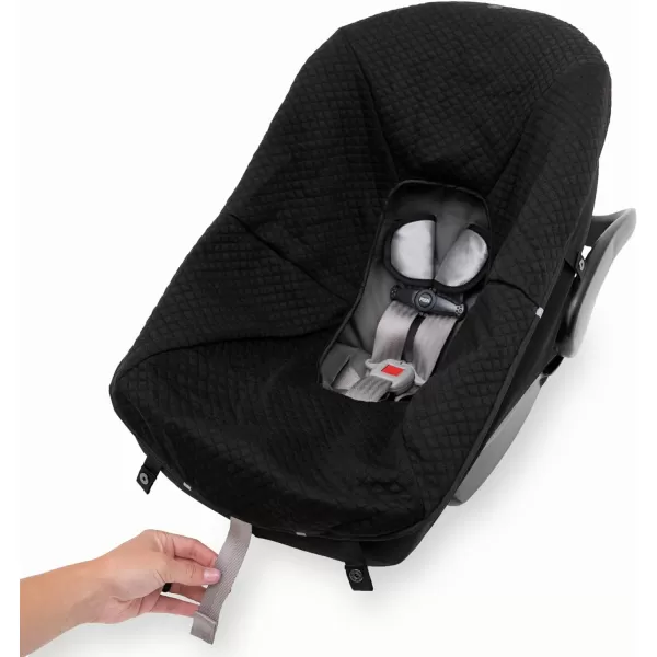 imageLittle Unicorn Infant Car Seat Footmuff  Weather Resistant Bunting BagPearl