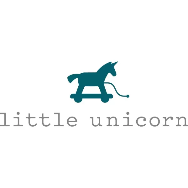 imageLittle Unicorn Large Cotton Hooded Towel  100 Cotton  42 Tall x 47 Wide  Printed Pockets  Absorbent amp Plush Feel  for 25 Year Olds  Machine Washable  Playful Designs  Unisex Grey StripeTropical Leaf