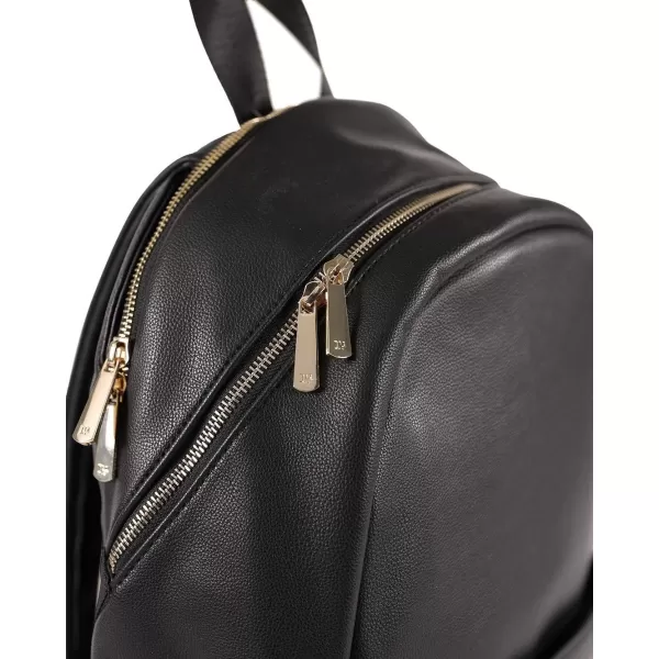 imageLittle Unicorn Skyline Backpack  Diaper Work Travel Bag with Changing Pad  Premium Vegan Leather  Lightweight amp Durable Design  5 Interior Pockets  Easily Wipes Clean Grey UmberBlack