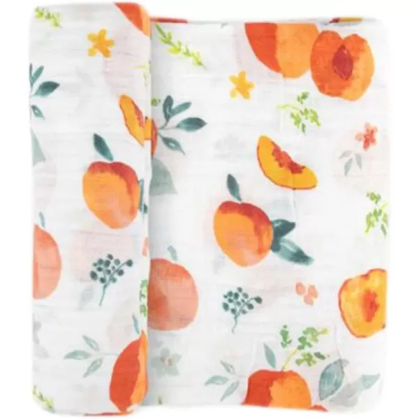 imageLittle Unicorn  Charcoal Hedgehog Cotton Muslin Swaddle Blanket Set  Set of 2  100 Cotton  Super Soft  Newborns and Infants  Large 47 x 47  Machine WashableGeorgia Peach Set of 1