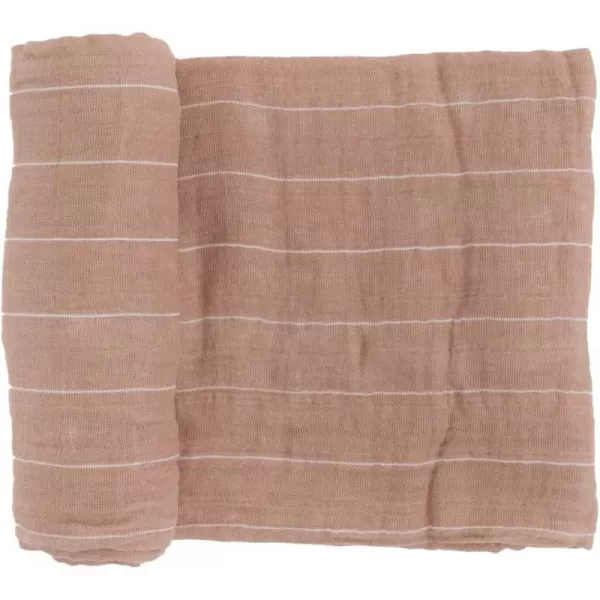 imageLittle Unicorn  Charcoal Hedgehog Cotton Muslin Swaddle Blanket Set  Set of 2  100 Cotton  Super Soft  Newborns and Infants  Large 47 x 47  Machine WashableMauve Stripe Set of 1