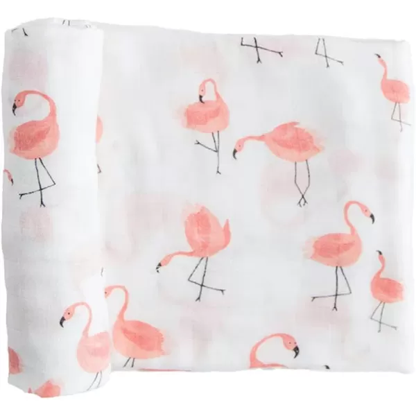 imageLittle Unicorn  Safari Social Deluxe Swaddle Set  Set of 2  100 Rayon Muslin from Bamboo  Super Soft  Newborns and Infants  Large 47 x 47  Machine WashablePink Ladies Single