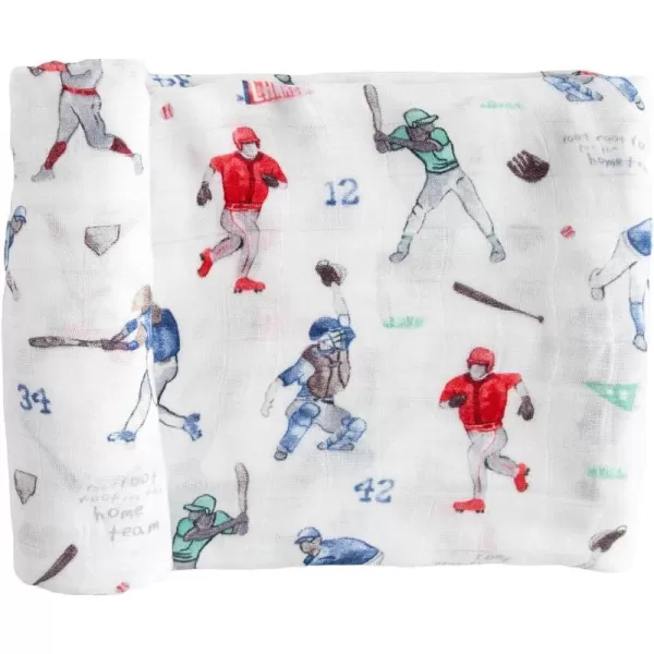 imageLittle Unicorn  Safari Social Deluxe Swaddle Set  Set of 2  100 Rayon Muslin from Bamboo  Super Soft  Newborns and Infants  Large 47 x 47  Machine WashableHomerun Single