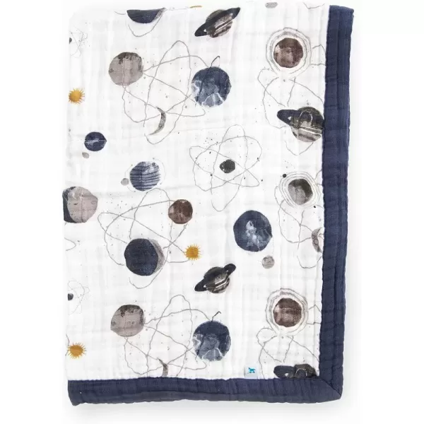 imageLittle Unicorn  Watercolor Roses Cotton Muslin Quilt Blanket  100 Cotton  Super Soft  Babies and Toddlers  Large 47 x 47  Machine Washable30x40 Planetary