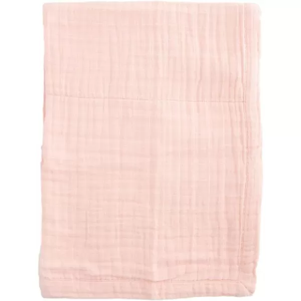 imageLittle Unicorn  Watercolor Roses Cotton Muslin Quilt Blanket  100 Cotton  Super Soft  Babies and Toddlers  Large 47 x 47  Machine Washable30x40 Rose Petal