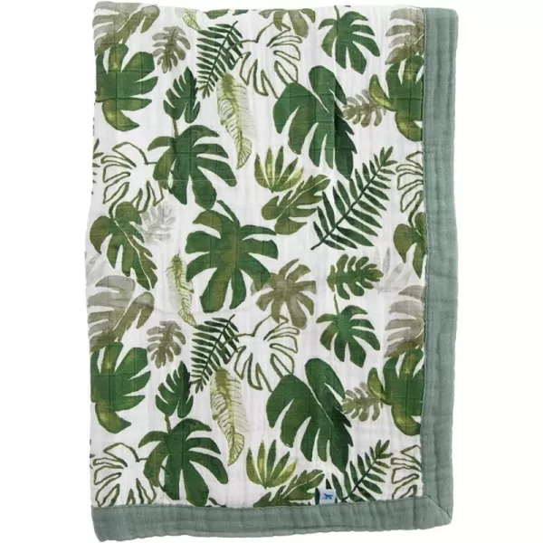 imageLittle Unicorn  Watercolor Roses Cotton Muslin Quilt Blanket  100 Cotton  Super Soft  Babies and Toddlers  Large 47 x 47  Machine Washable30x40 Tropical Leaf