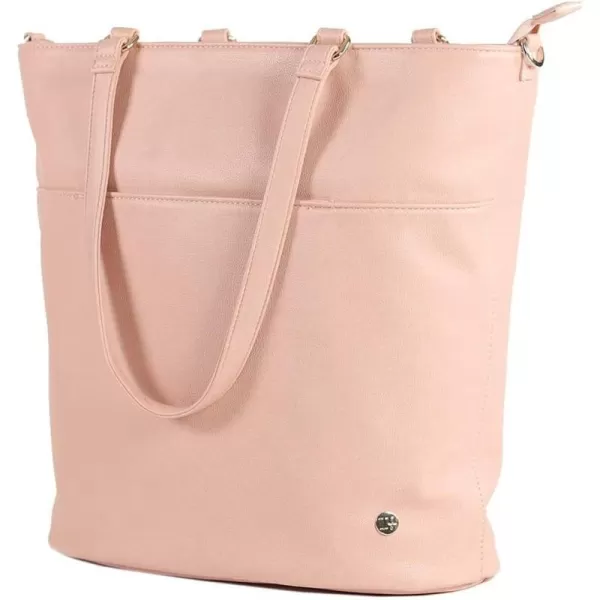 imageLittle Unicorn Citywalk Tote  Diaper Work Travel Bag  Premium Vegan LeatherBlush