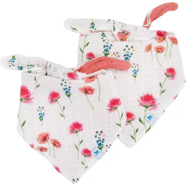 imageLittle Unicorn Cotton Muslin Reversible Bandana Bib 2 PackWild Mums