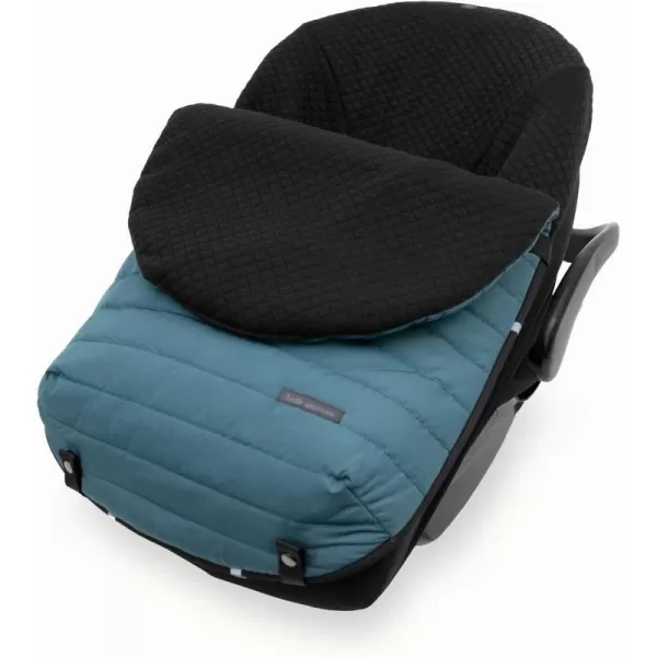 imageLittle Unicorn Infant Car Seat Footmuff  Weather Resistant Bunting BagBlue Green